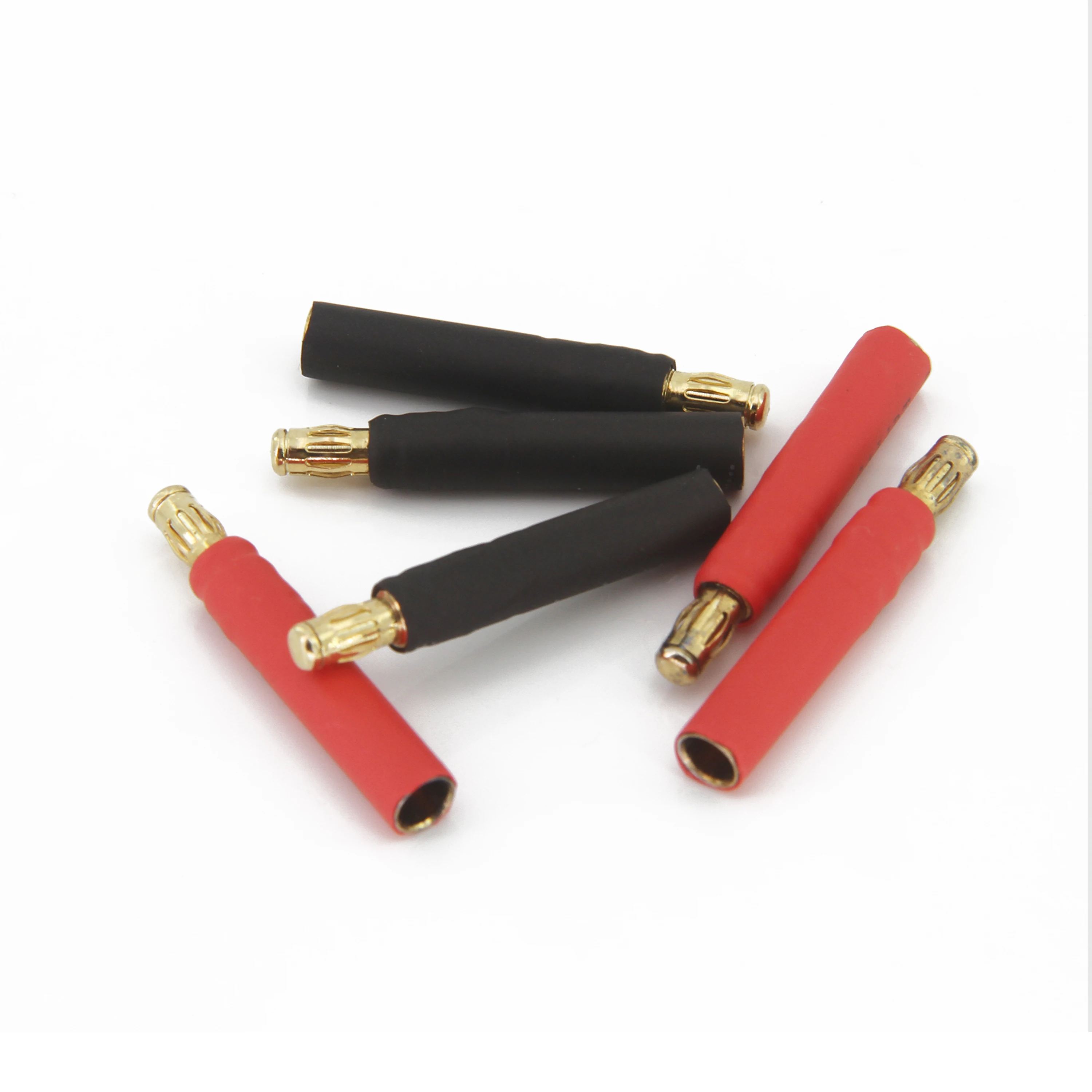 3pcs/lot 3.5mm Bullet Connector to 4mm Bullet Connector Banana Plug Solderless Side Stackable Adapter for RC Car Boat ESC Motor