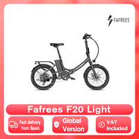 Fafrees F20 Light Folding Electric Bicycle 250W 36V 16.75Ah MTB Mountain Bike Outdoor Ebike for Adult