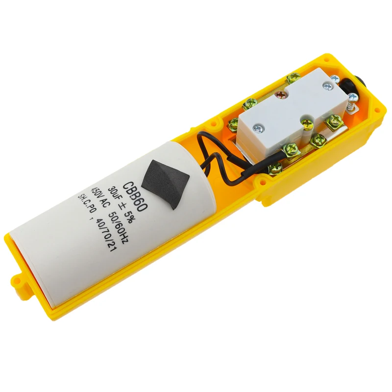 COB-61DR series direct operation rain proof crane control electric hoist up and down switch button with 30UF capacitor