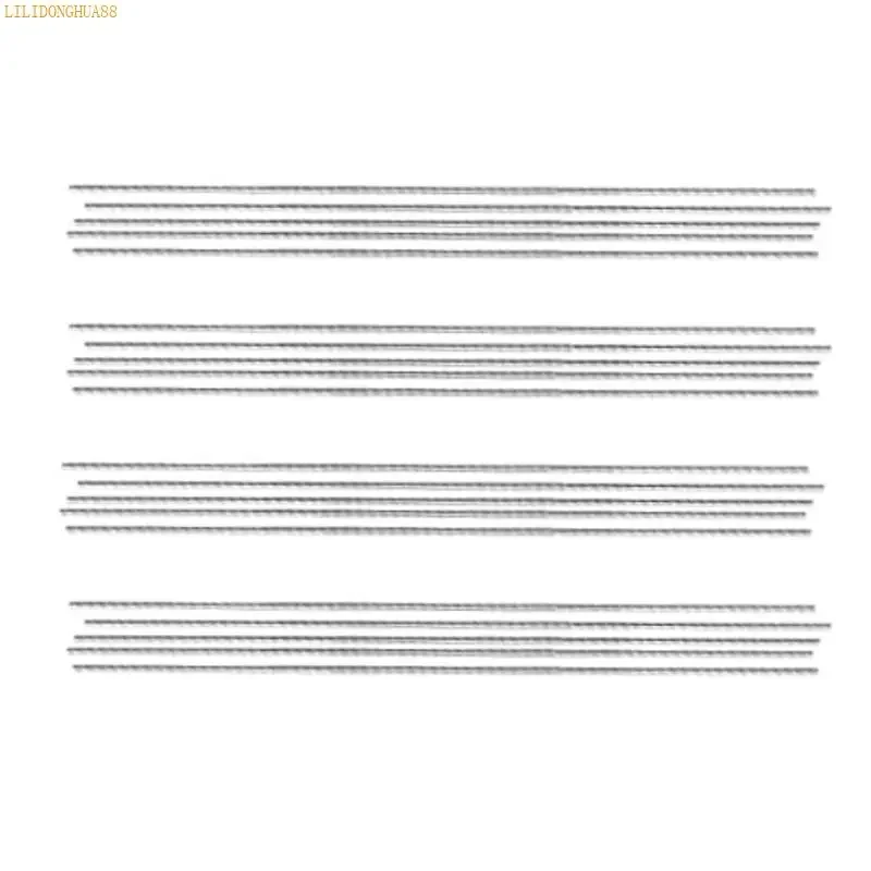 W3JE 20Pcs 1.6mm Aluminum Welding Rod High Durability Flux Release Design Optimal Heat Distribution Soldering Rod