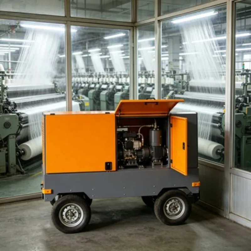 90KW 120HP High Pressure Screw Air Compressor 8Bar 10Bar 13Bar Two Stage Industrial Rotary Compressor for PET Blowing Sale