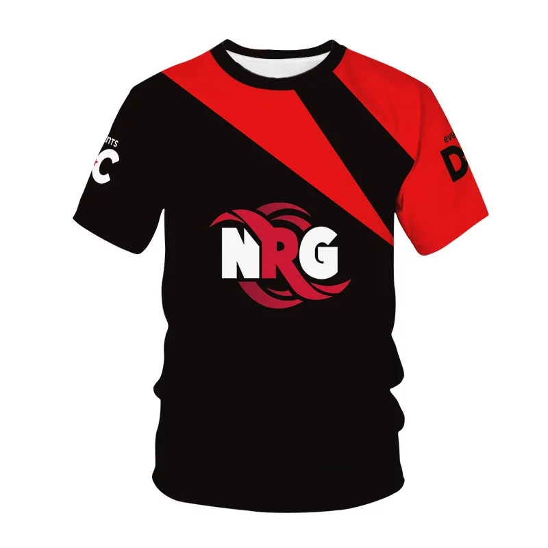 Summer 3D Print T Shirts G2 Game National Team Uniform Men's Quick Dry T-shirt E-Sports Fans Short Sleeve Fashion Oversized Tops