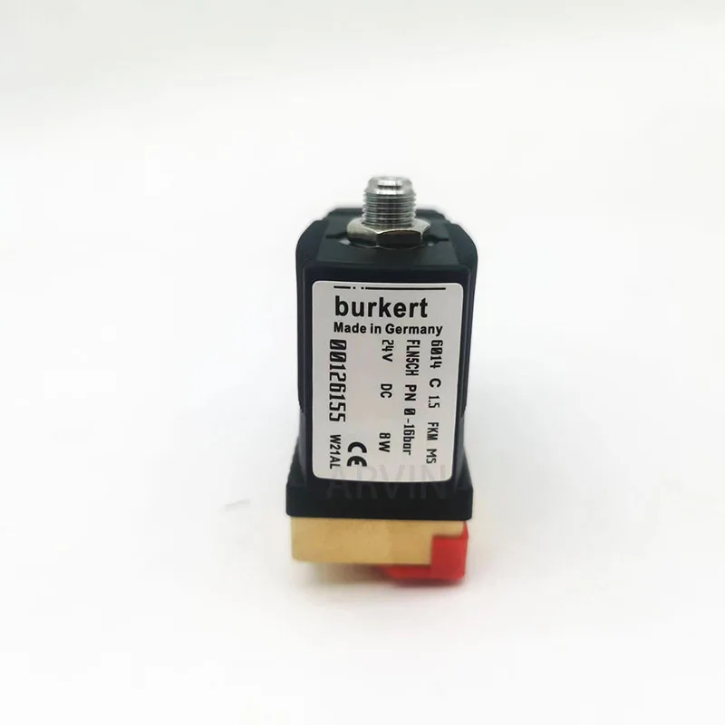 Burkert 00126155 6014 Solenoid Valve IP65 24V DC Voltage