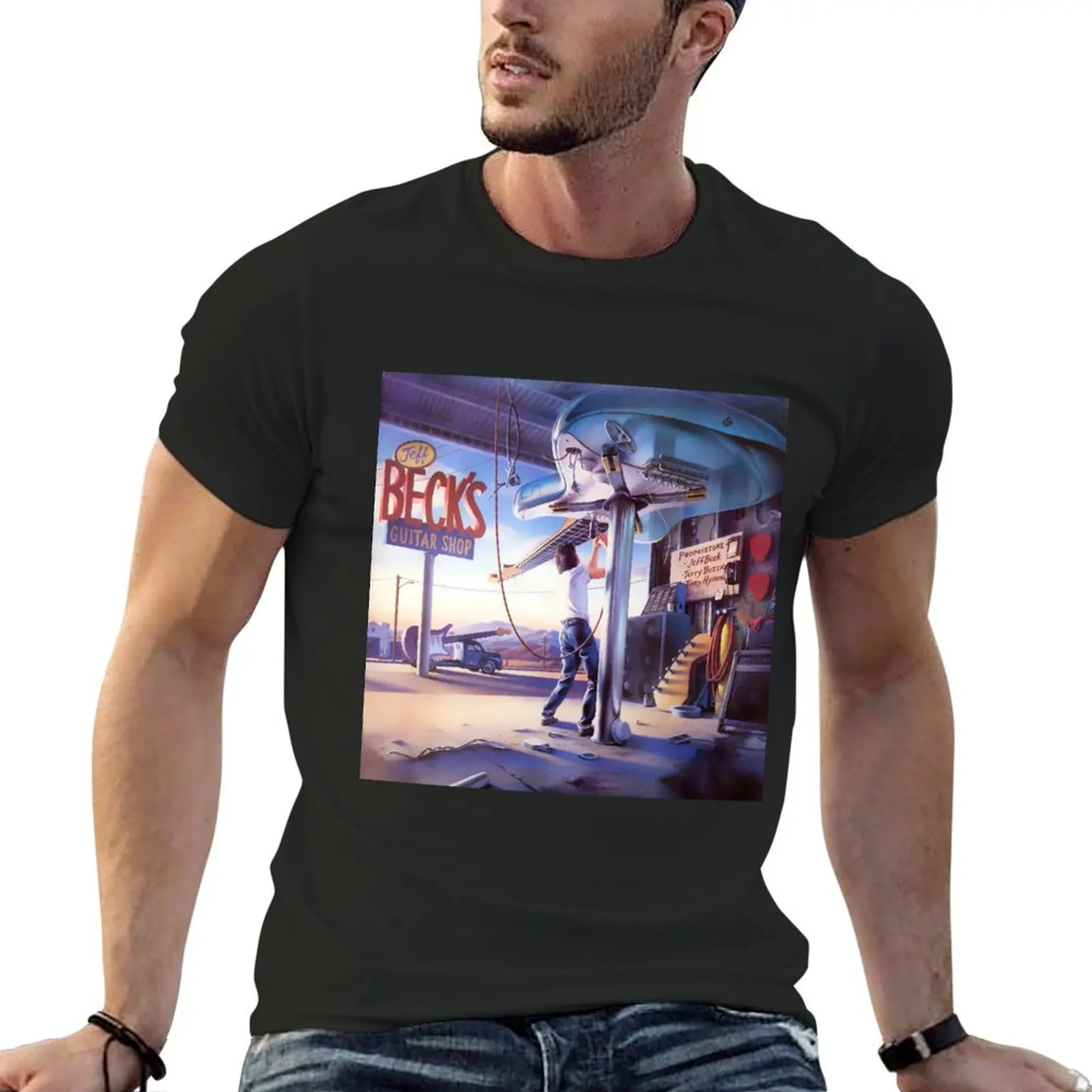 

Jeff beck Jeff becks guitar shop T-Shirt graphic shirts cheap stuff shirts men graphic