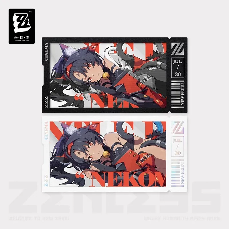 [Genuine] Zenless Zone Zero Official Merch miHoYo Original YH Series Collection Card Cunning Hares Anby Nicole DIY Cosplay Gift