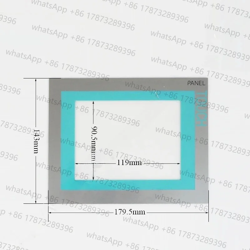 لوحة زجاجية لشاشة تعمل باللمس لـ 6AV6643-5MA10-0ND2 6AV6 643-5MA10-0ND2 MP277T محول رقمي أحادي 6 يعمل باللمس + طبقة رقيقة واقية