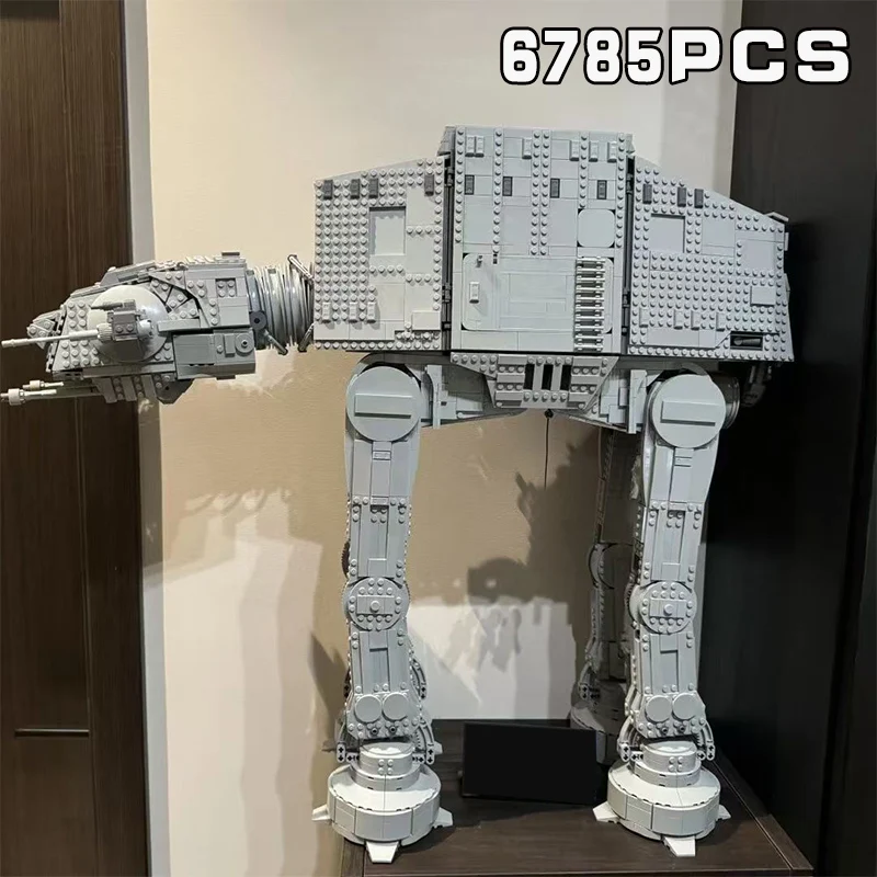 Big Save Large 6785 PCS AT-AT Building Blocks Compatible with 75313 70888 Model Birthday Christmas Gift Bricks Set