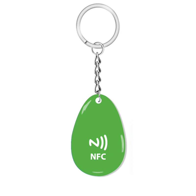 NFC 키체인 RFID 에폭시 키체인 근접 비접촉식 에폭시 스마트 RFID Keyfob HF13.56MHz NFC 에폭시 키체인
