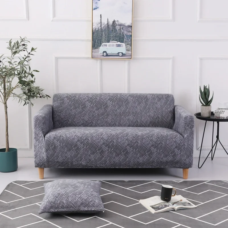 Universal All-inclusive Stretch Sofa Cover Combination Chaise Longue Three-seat Non-slip Sofa Cover Sofa Cover