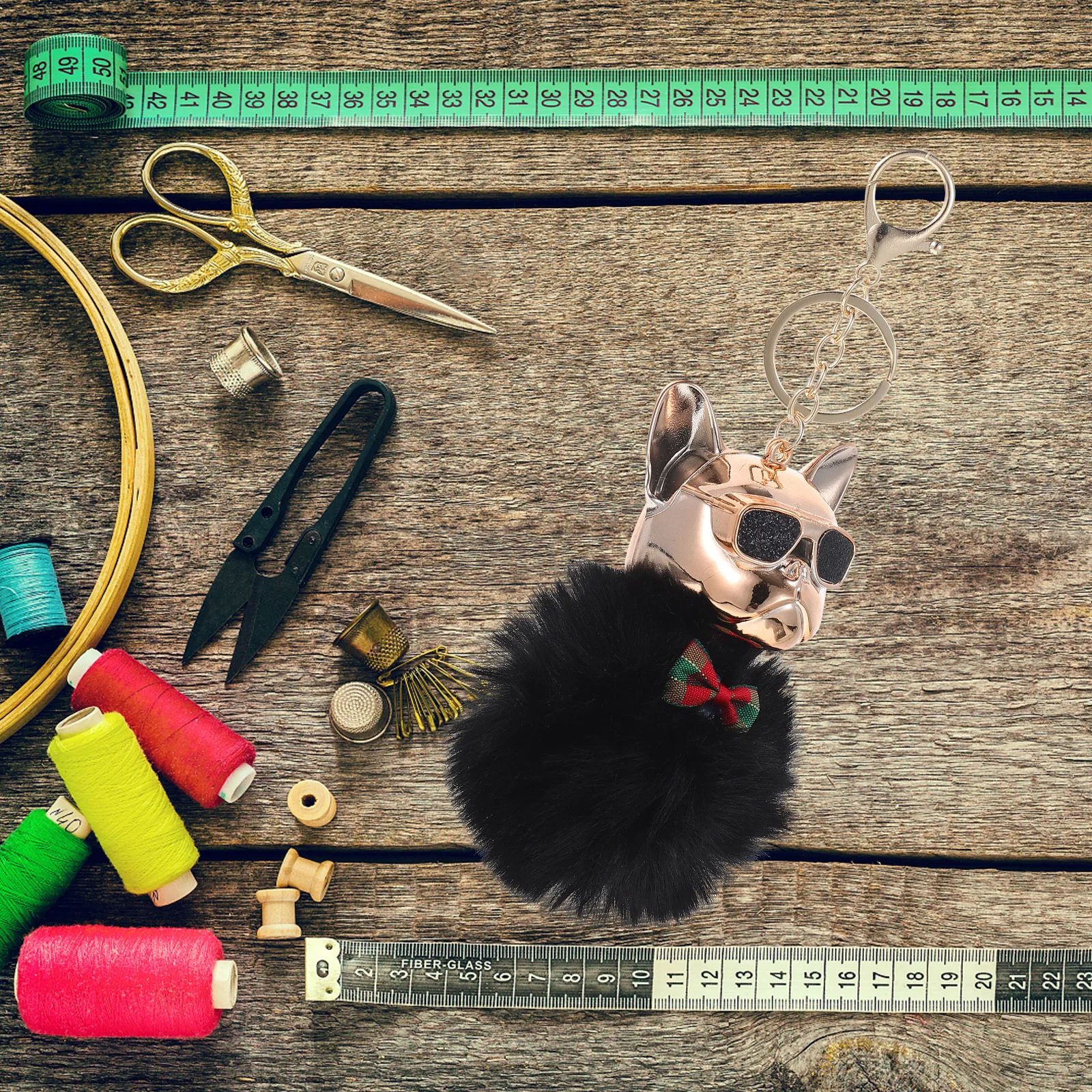 

Модный брелок-подвеска в виде собаки для сумки, рюкзака, клатча, ключей от машины, декор, подарок для любителей собак