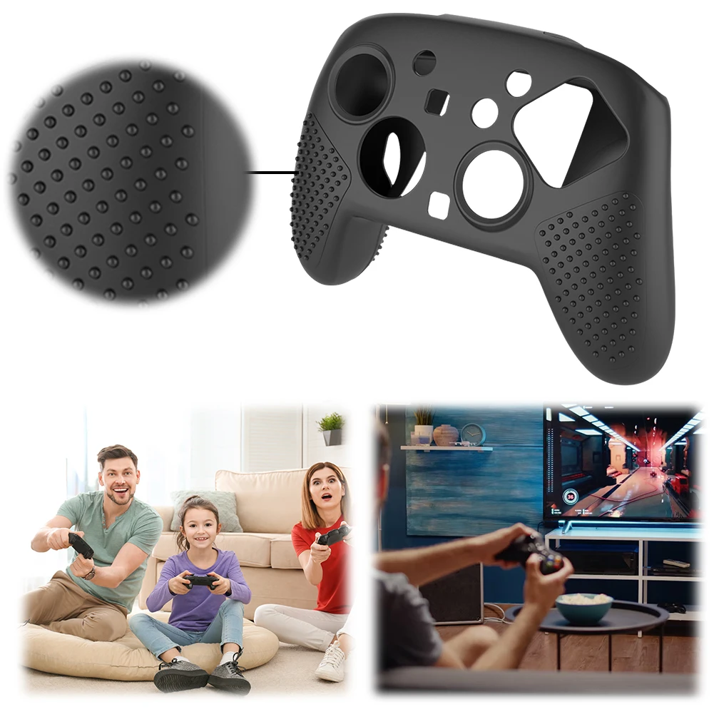 Silicone Gamepad Skin Cover Protective Case Controller Skin for Nintendo for Switch 2 Pro Controller