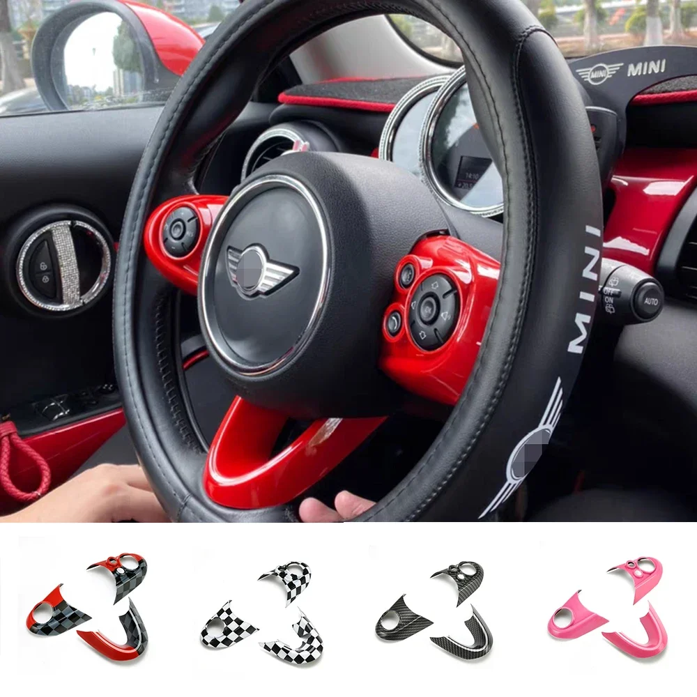 Union Jack Steering Wheel Case Sticker Cover for M Coope r S J C W F 54 club F 55 F 56 F 57 F 60 Car-Styling Accessories