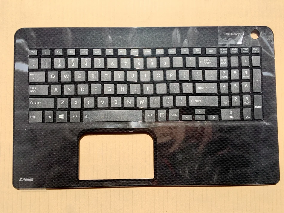 US Palmrest Laptop Keyboard For Toshiba Satellite L50-B L55-B L50D-B L55DT-B S50-B S55-B S55T-B S55D-B S50D-C Series US Layout