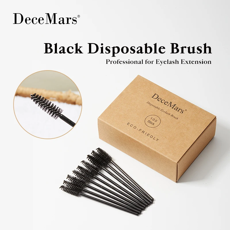 100pcs/lot Mascara Eyelash Make Up Brush Disposable Mascara Wand for eyelash extension