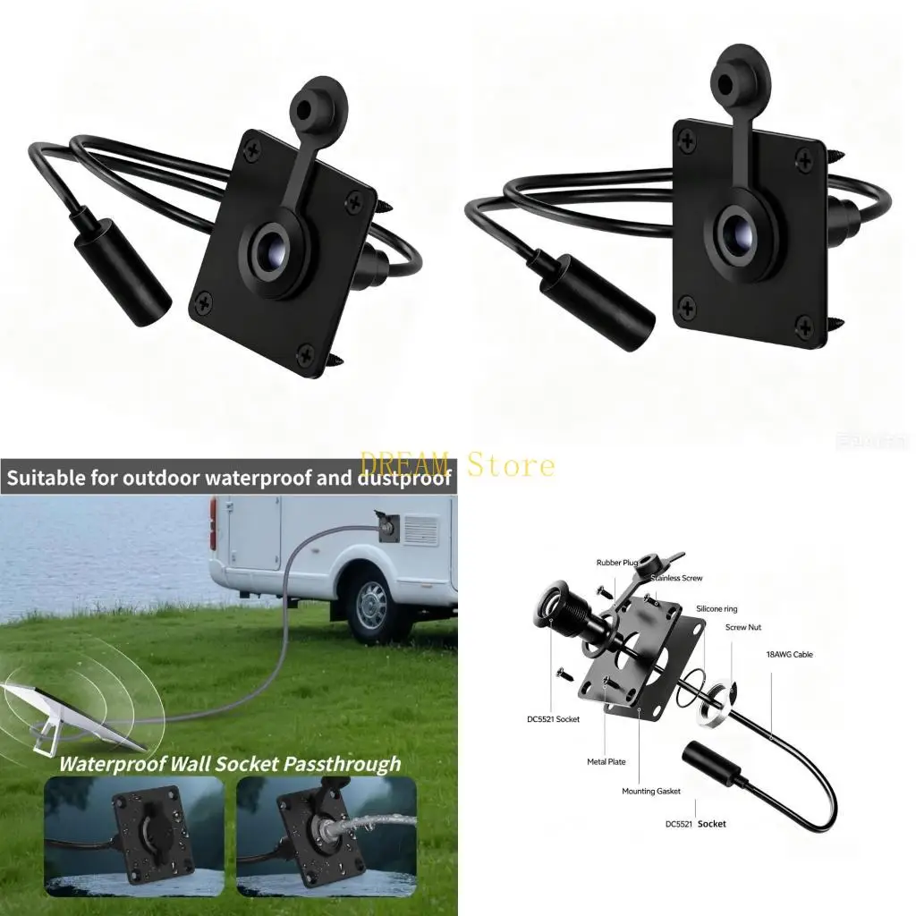 Heavy Duty Aluminum Power Socket For Mini Antennae With Protections Dustproof best sale