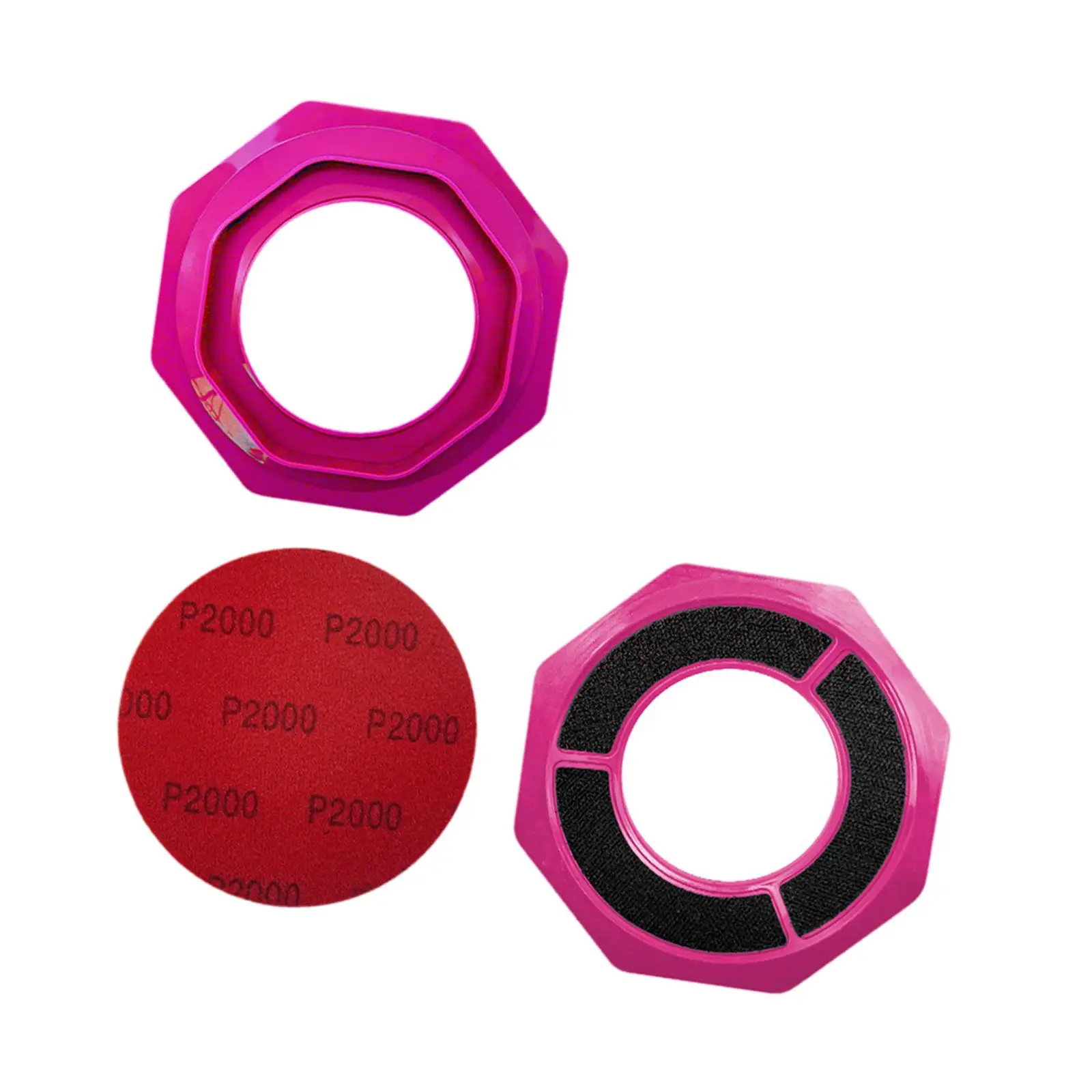 

Sanding Pad Holder for Bowling Balls Universal Accessory Multi Functional Surface Treatment Tool for Cleaning Better Reaction