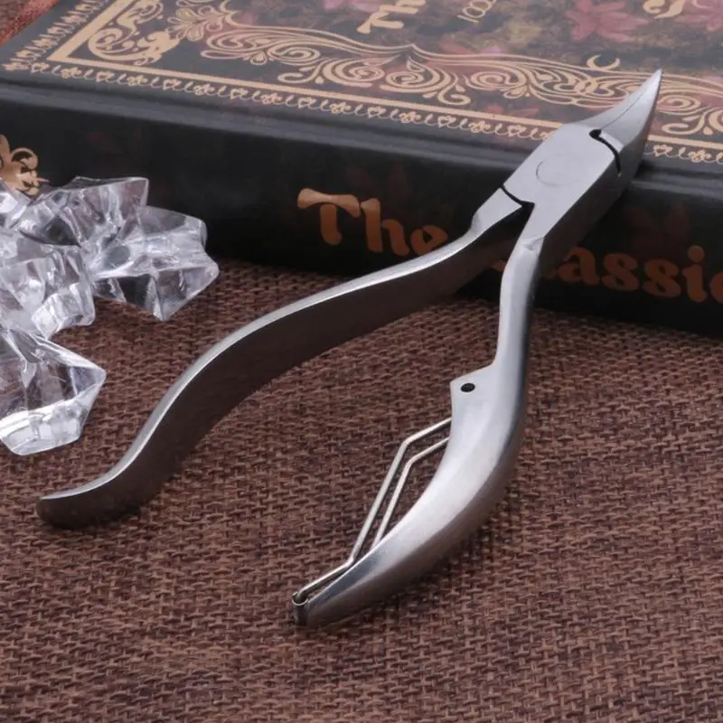 Y55E Profesional Stainless Steel Toe Nipper Nipper Nipper Cutter Engrown Pedicure Baru