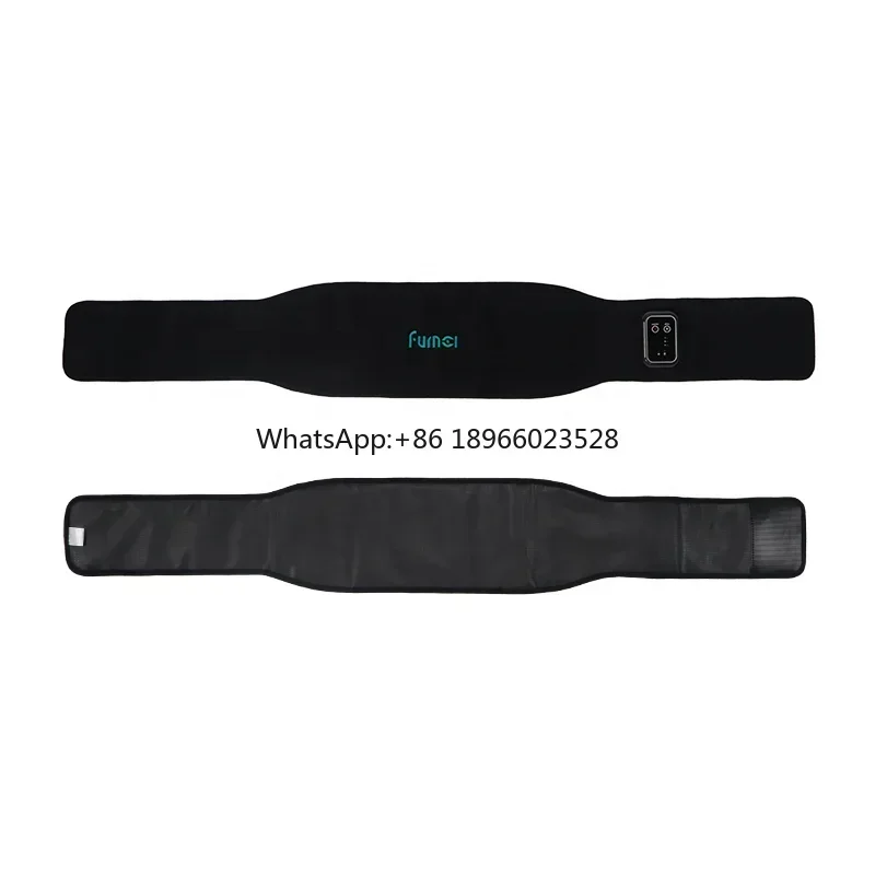 Fumei factory supply portable infrared therapy belt body massaging waist slimming belt for back and abdomen pain relief