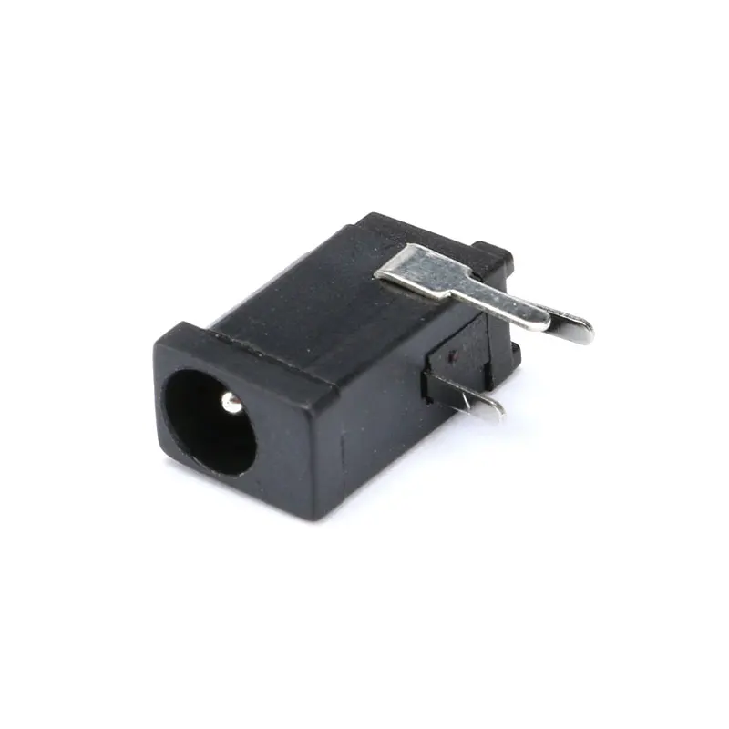 10PCS DC002-1.3MM Round Needle High Temperature Power Socket Metal Head Socket Adapter Metal Head Welding Wire Type Connector
