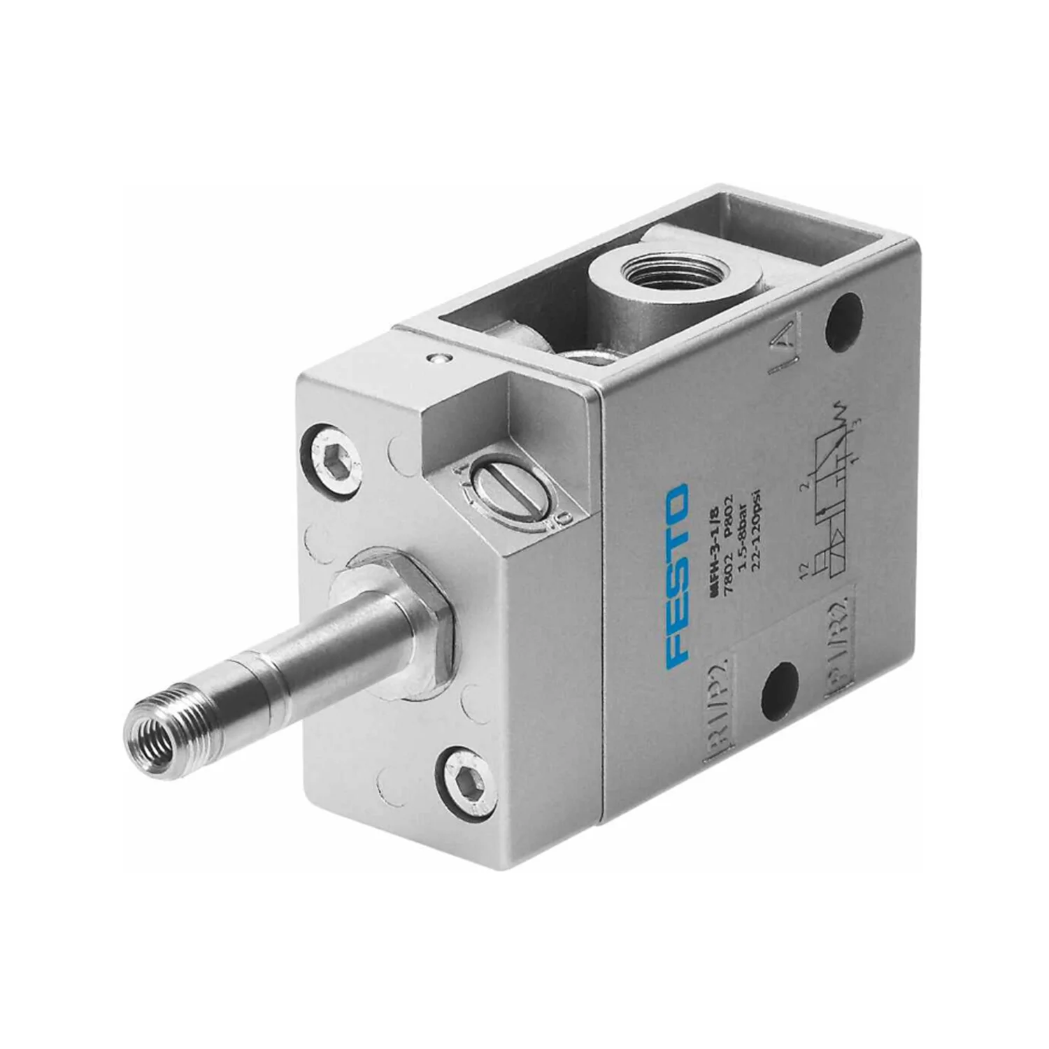 Elettrovalvola aria FESTO MFH-3-1/8-S-NPT 10872 nuova