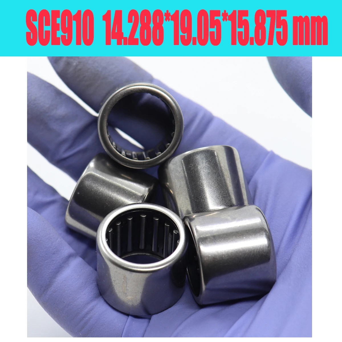 5PC SCE910 Bearing 14.288*19.05*15.875 mm Drawn Cup needle Roller Bearings B910 BA910Z SCE 910 9/16"x 3/4"x 5/8" Bearing
