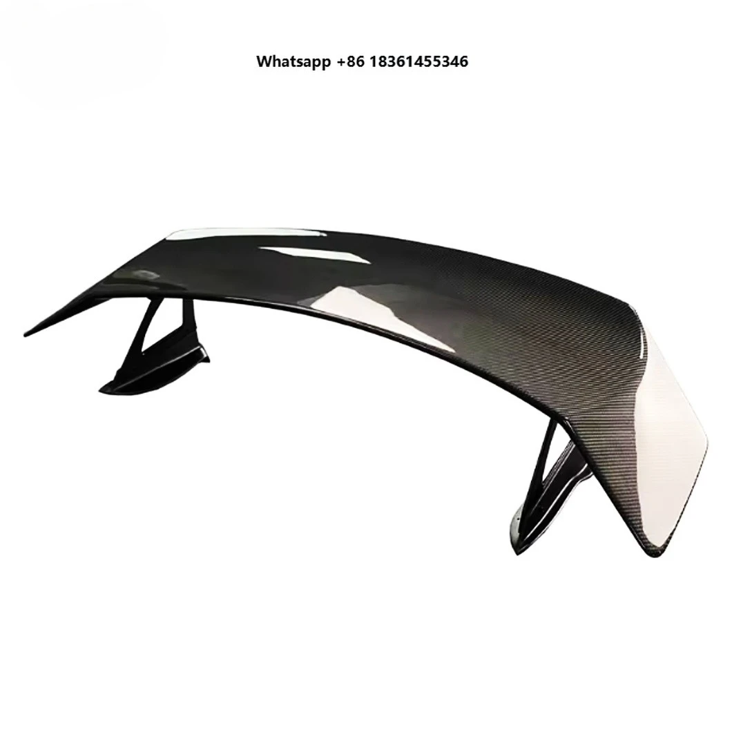 For PU Carbon Perfect Fit Carbon Fiber Rear Trunk Wing A90 A91 Mk5 Volte Style Tail Wing Rear Spoiler Lip Wings