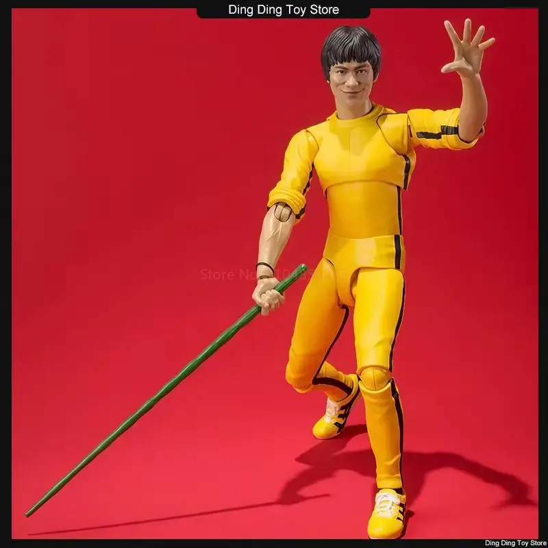 حار بروس لي الكونغفو عمل تمثال مشترك المنقولة جيت كون دو نموذج Gk الشكل الطرفية الجدول هدية مزخرفة #6