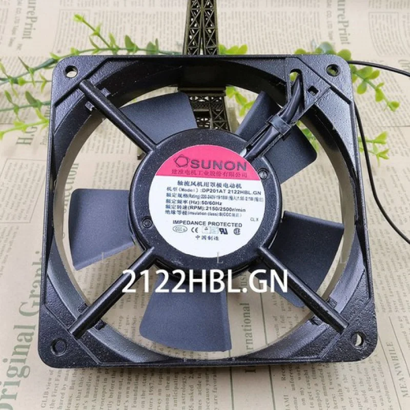 

L Новый для вентилятора SUNON DP201AT 2122HBL.GN 220/240 В 2150 об/мин 2-проводной вентилятор для серверного драйвера