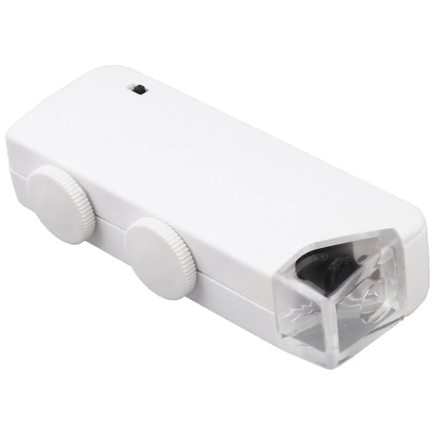 Nuevo Lente de Zoom portátil 160X-200X, lupa de microscopio de bolsillo con luz LED