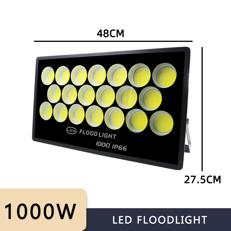 1000W Reflector LED Sporlight For Outdoor Projectors 220V IP66 Garden Flood Light LED Floodlight Garden