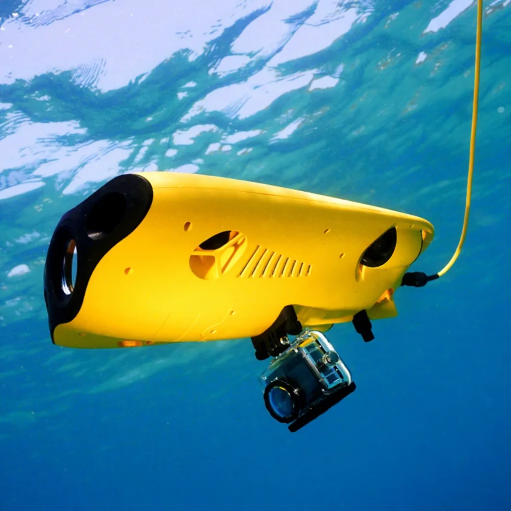 Stealth Innovation Submarine GLADIUS Mini S Professional Underwater Drone Fish Finder Remote Control FHD Camera Brushless Motor