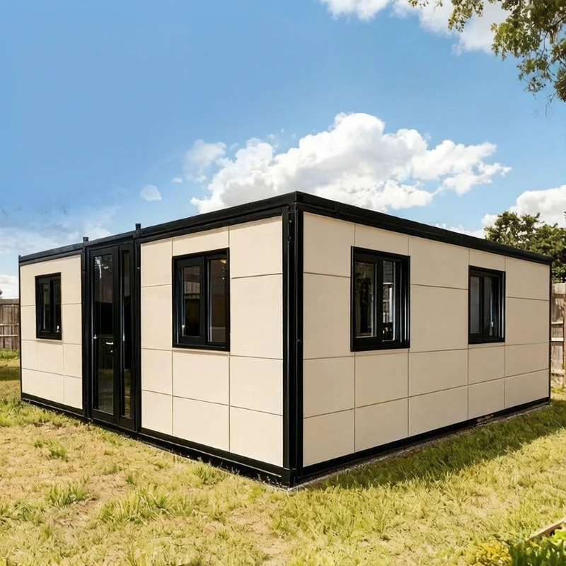 2 3 Bedrooms Mobile Tiny Home Prefabricated Expandable Container House Warehouse Barn Portable Container Homes Folding Room