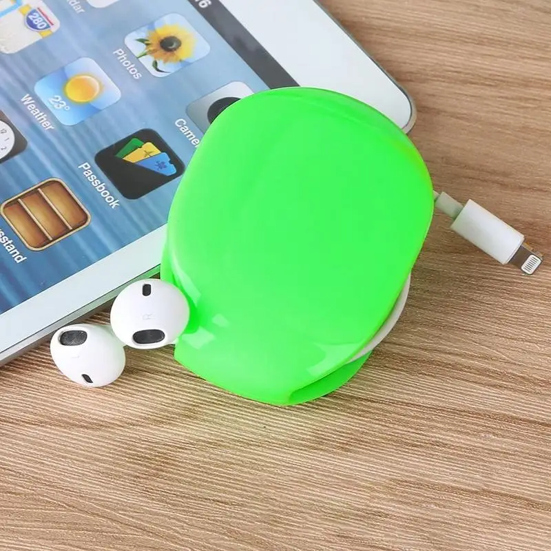 Automatic Data Cable Management Box Automatic Retraction Self-Winding System For Sorts Earphone Data Charging Cables