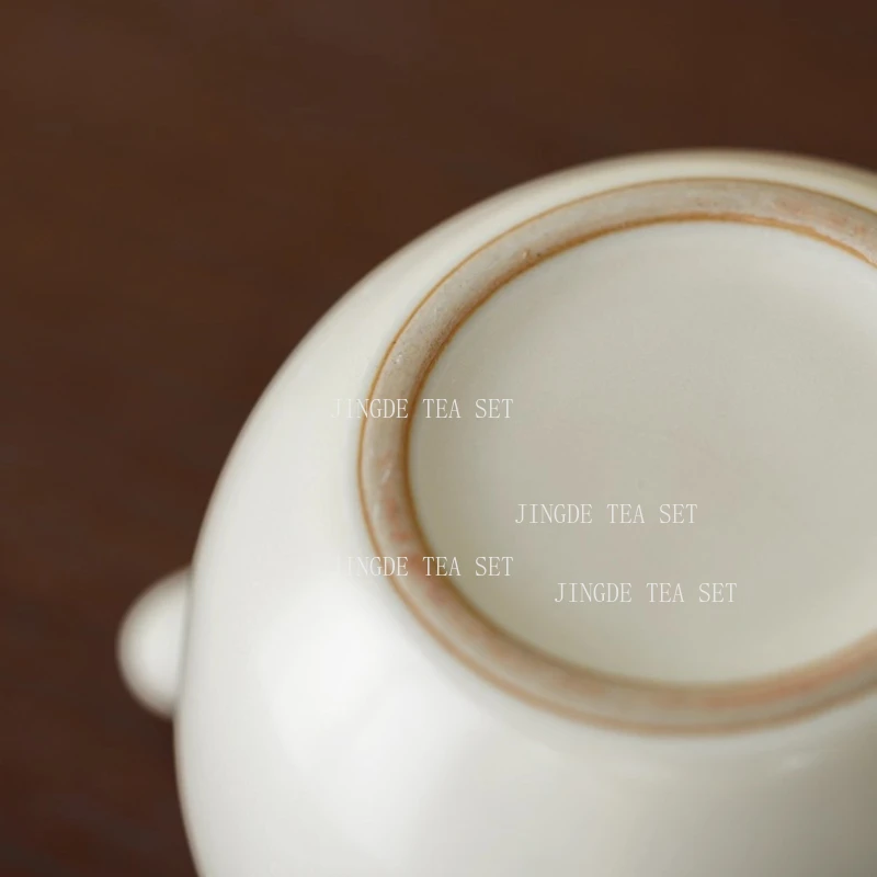 السيراميك رو فرن الأرز إبريق الشاي الأصفر المنزلية الصغيرة واحدة إبريق الشاي الراقية تكسير الكونغ فو طقم شاي الصينية بوير براد شاي #6