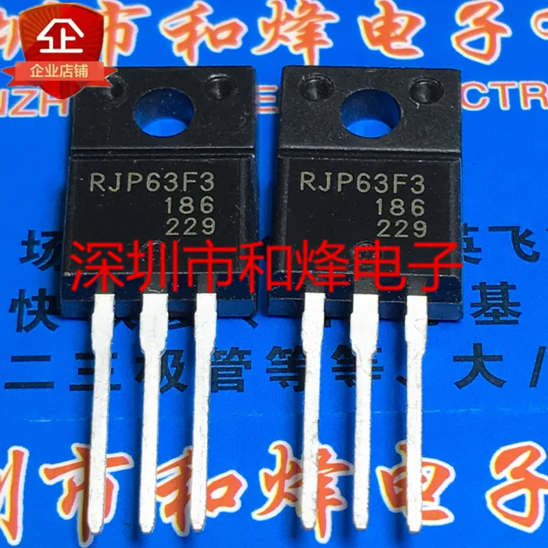 20PCS/LOT RJP63F3  TO-220F MOS 630V 40A   Datasheet - Electronic Component for Professional Use