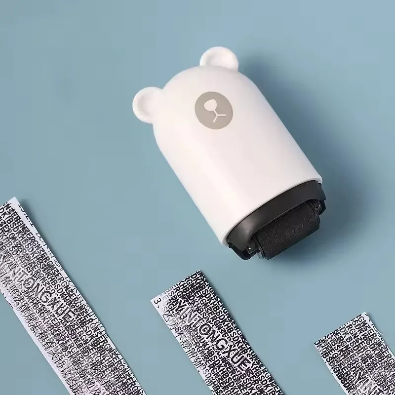 Anti Theft Privacy Confidential Data Security Roller Stamp Guard Seal Protector for Home Office Document Protection