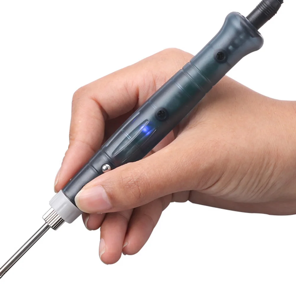 

Портативный USB-паяльник 5В, электрическая паяльная ручка, инструмент для пайки, для ремонта электроники/проектов DIY, пластиковый корпус, 1 шт.