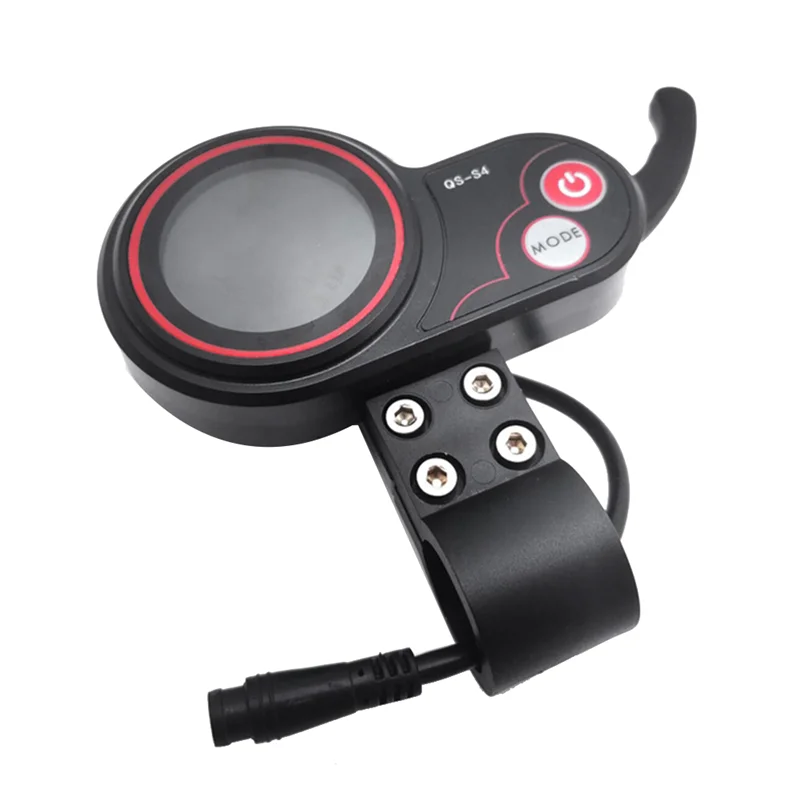 A10E-QS-S4 48V-60V Thumb Throttle LCD Display Meter For Zero 8 9 10 8X 10X Electric Scooter 6PIN Display Accessories - view 4