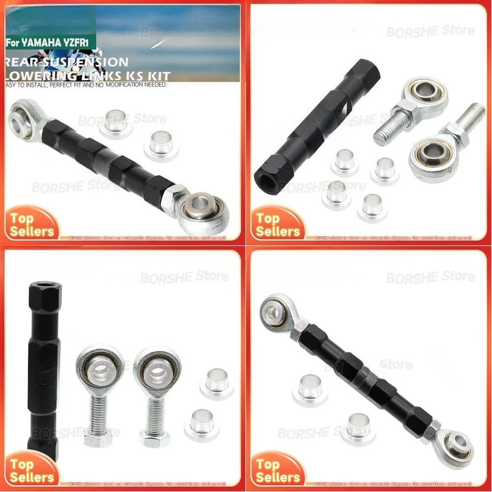 

2026 Suitable for YZF R1 09 14 Motorcycle Lowering Link Kit Adjustable Suspension Drop Link for Yamaha Motorbike Accessories