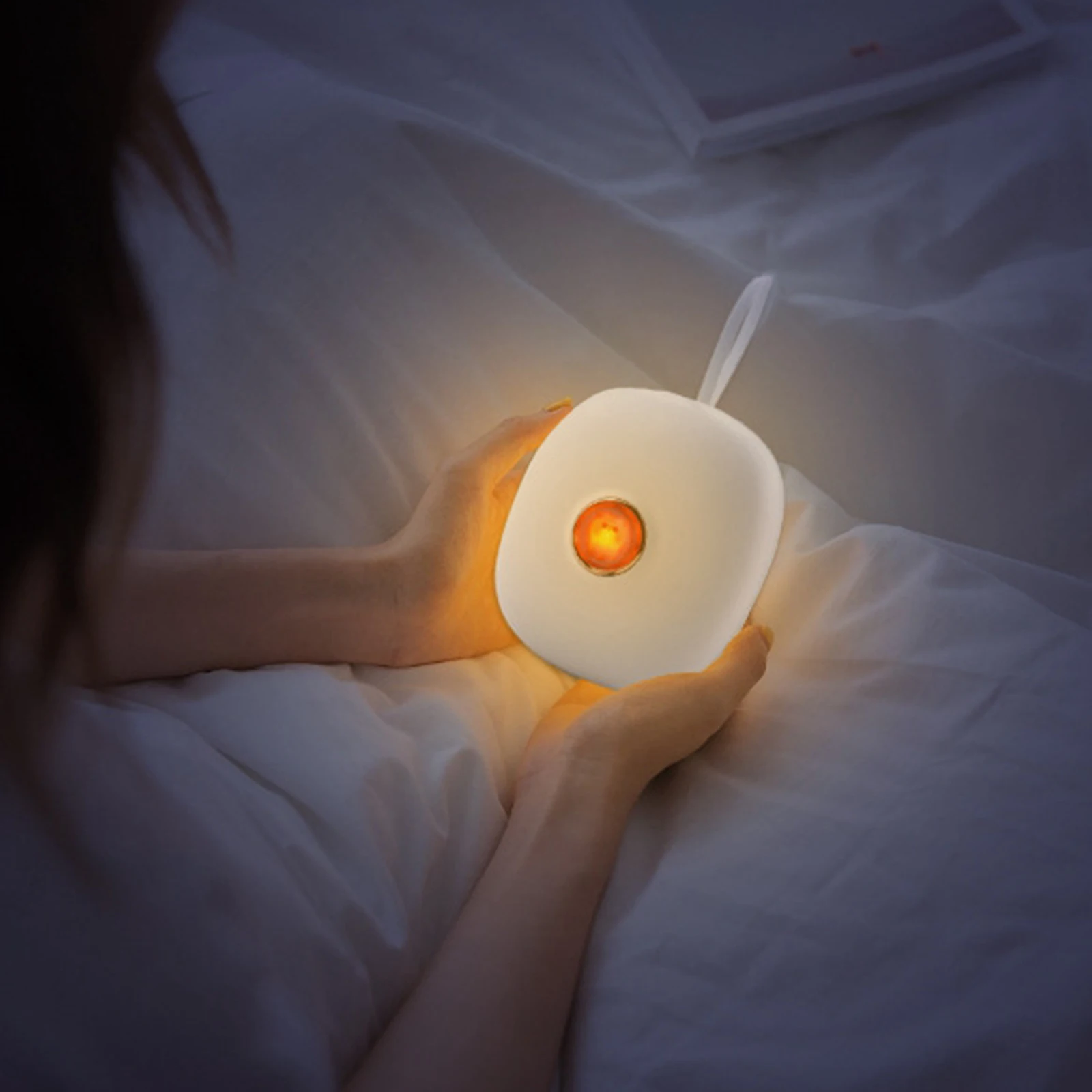 Vibrating Alarm Clock under Pillow Adjustable 3 Levels of Vibration Bed Shaker under Pillow Portable for Deaf Hearing Impaired