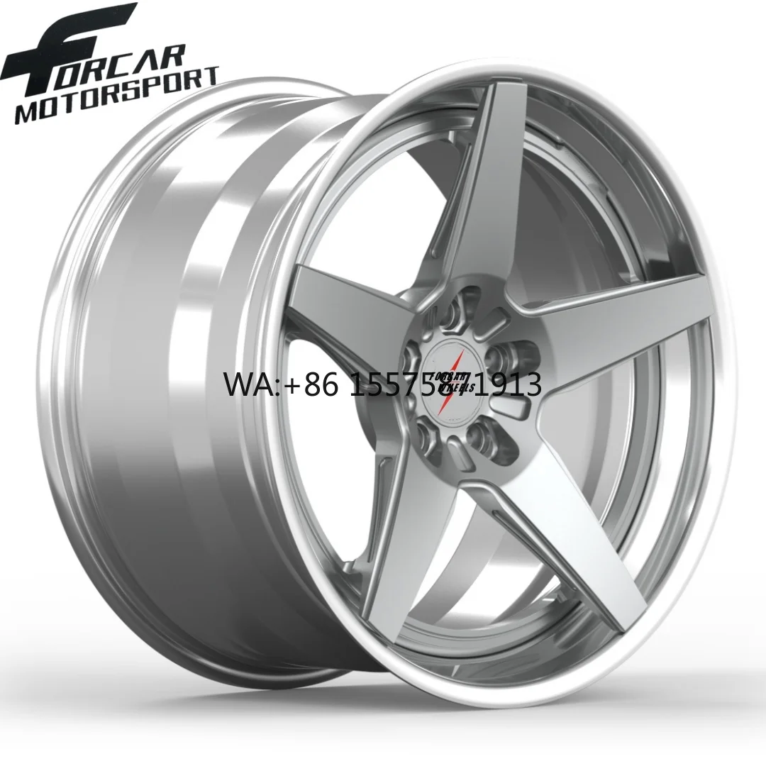 

Двухкомпонентные высокопроизводительные легкосплавные диски Forcar Motorsport из алюминия T6061 для легковых автомобилей, изготовленные на заказ