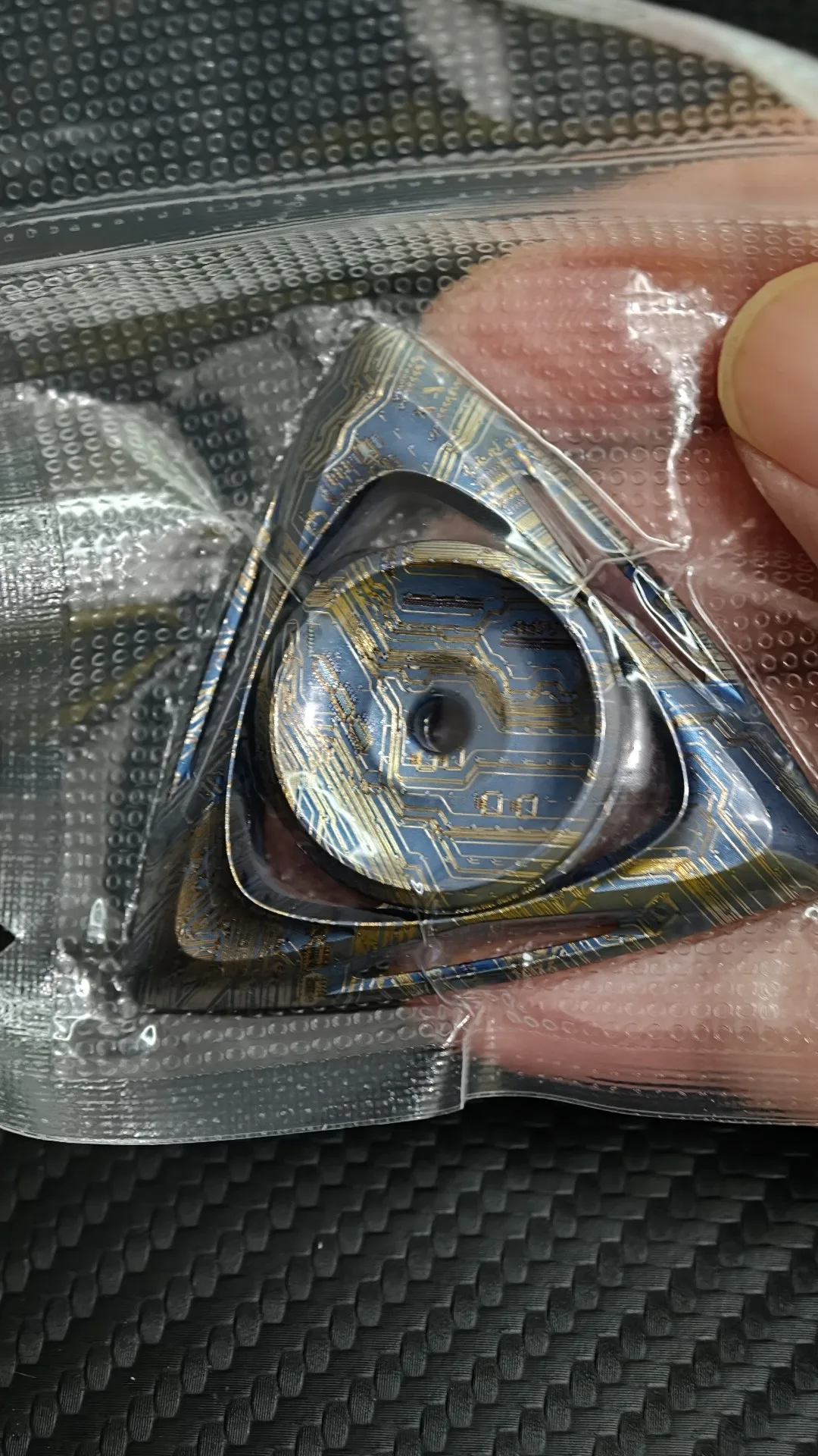 Used EDC Brand New and Unopened, Faith Titanium Current, Roselle Fu, Titanium Alloy EDC Fingertip Gyro