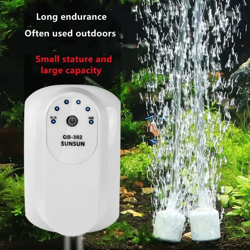 

Sunsun Oxygen pump/ goes out fishing, multi-purpose silent oxygen pump in fish tank at home USB interface.55