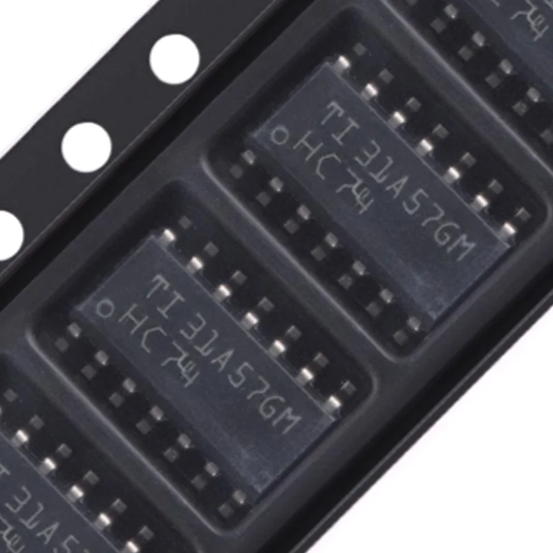 

100 Pieces of Brand New Original Sn74Hc74Dr with Marking Hc74 Soic-14 Dual D-Type Positive Edge-Triggered Flip-Flop Logic Chips