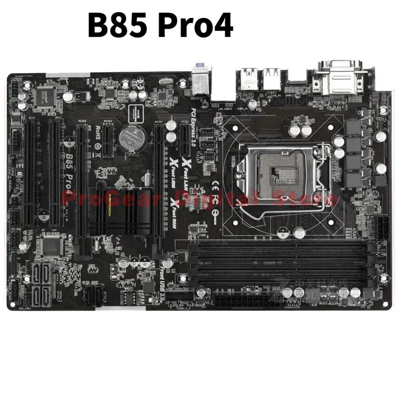 

Used for ASRock B85 Pro4 LGA1150 Intel B85 ATX DDR3 Dual Channel Motherboard with HDMI VGA DVI USB3.0 SATA3