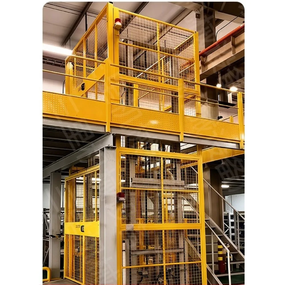Industrial Warehouse Super Load-bearing Capacity Thickened and Reinforced Safety Fall Prevention Equipment Freight Elevator