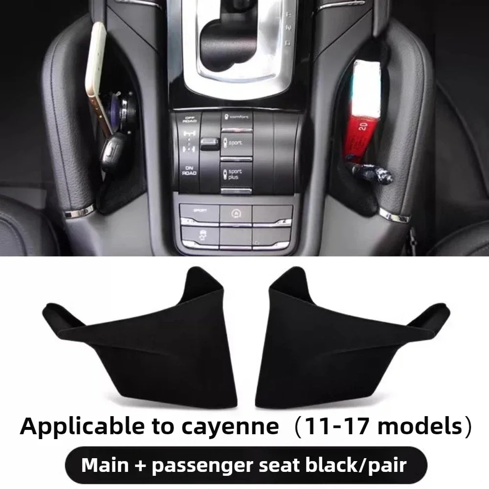 Para Porsche Cayenne 2011-2018 consola Central caja de almacenamiento de espacio accesorio de coche apoyabrazos Central caja de almacenamiento contenedor organizador