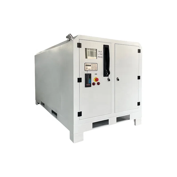Portable Mini Fuel Station with Motor and Pump Easy to Manage and Control Capacity 500 Litres to 5000litres