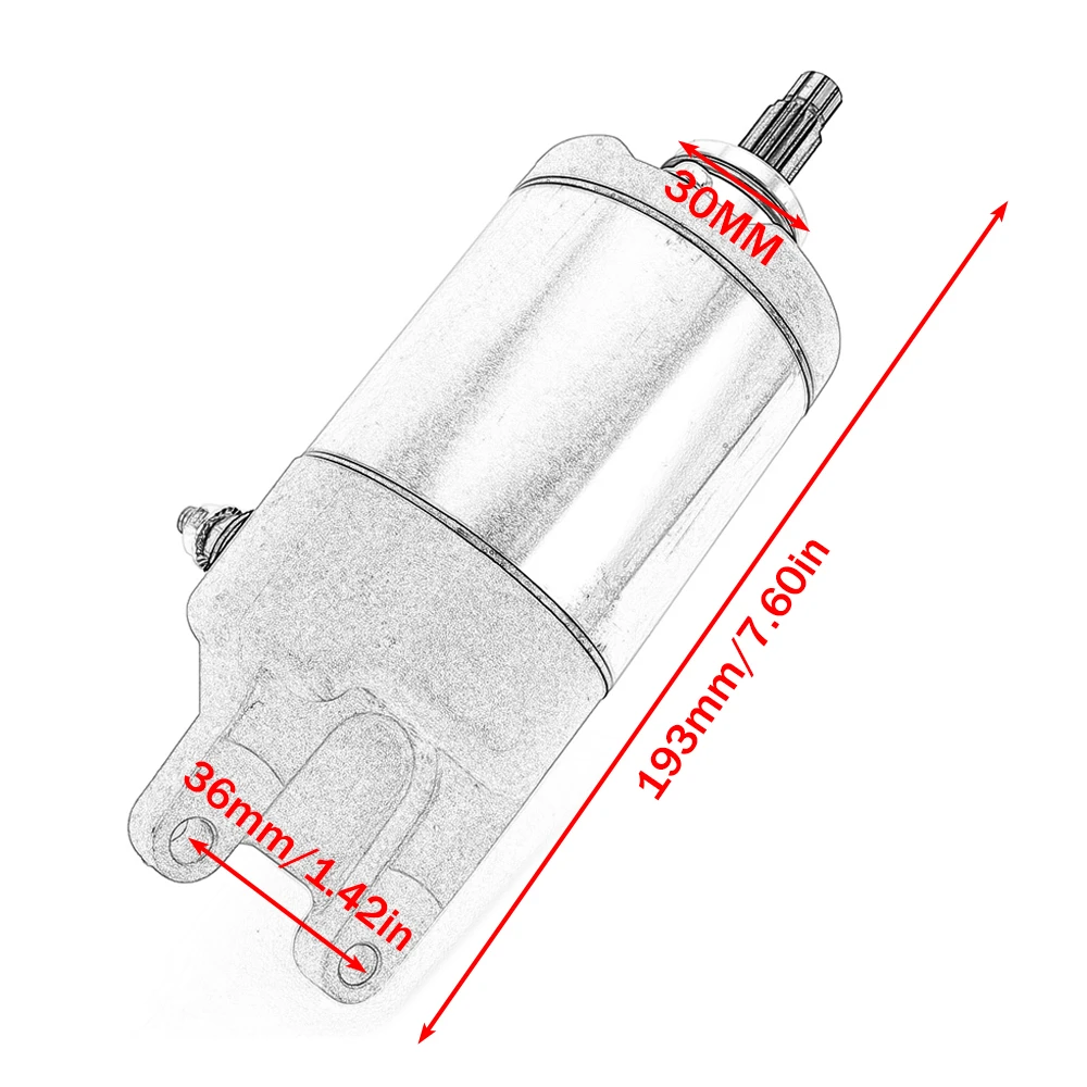 محرك تشغيل الدراجة النارية للكبار سيارة صغيرة على الطريق ATV Canyon 320 إعصار 280 Supermoto 31200-225-000 HER-31200-225-000