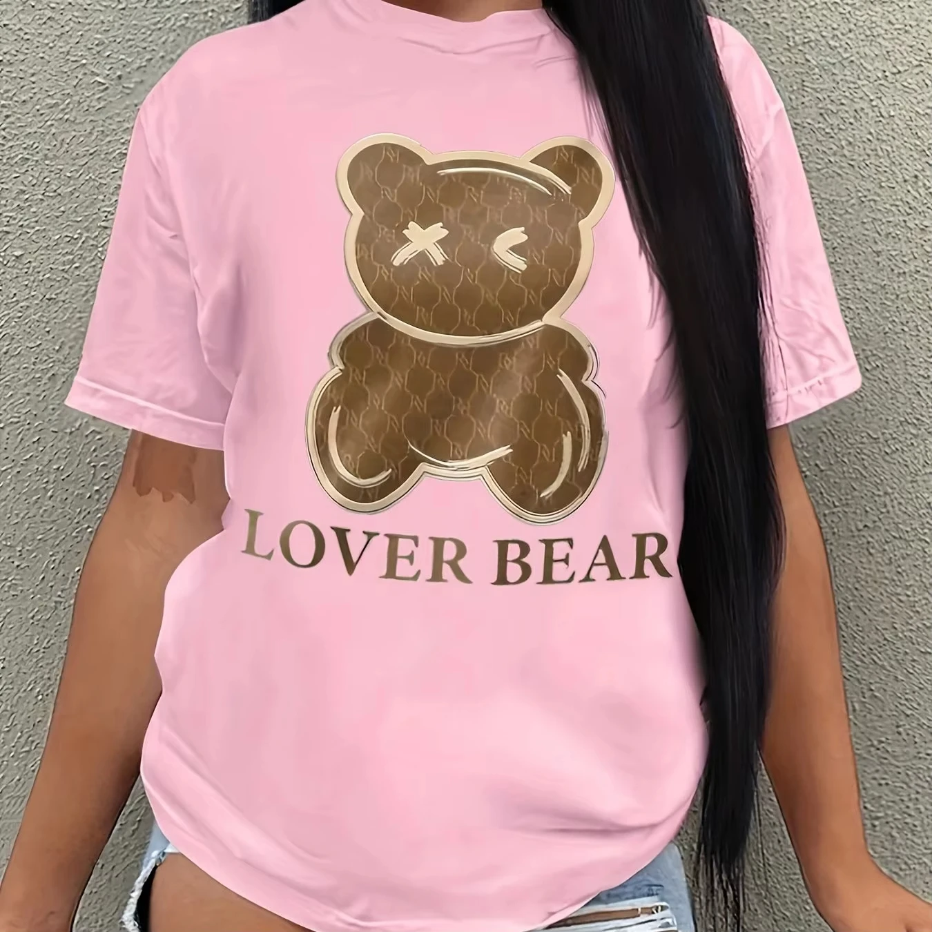 夏の女性の女王グラフィックプリント Tシャツカジュアルスポーツ高品質ファッショナブルな半袖ラウンドネックルーズプルオーバートップス